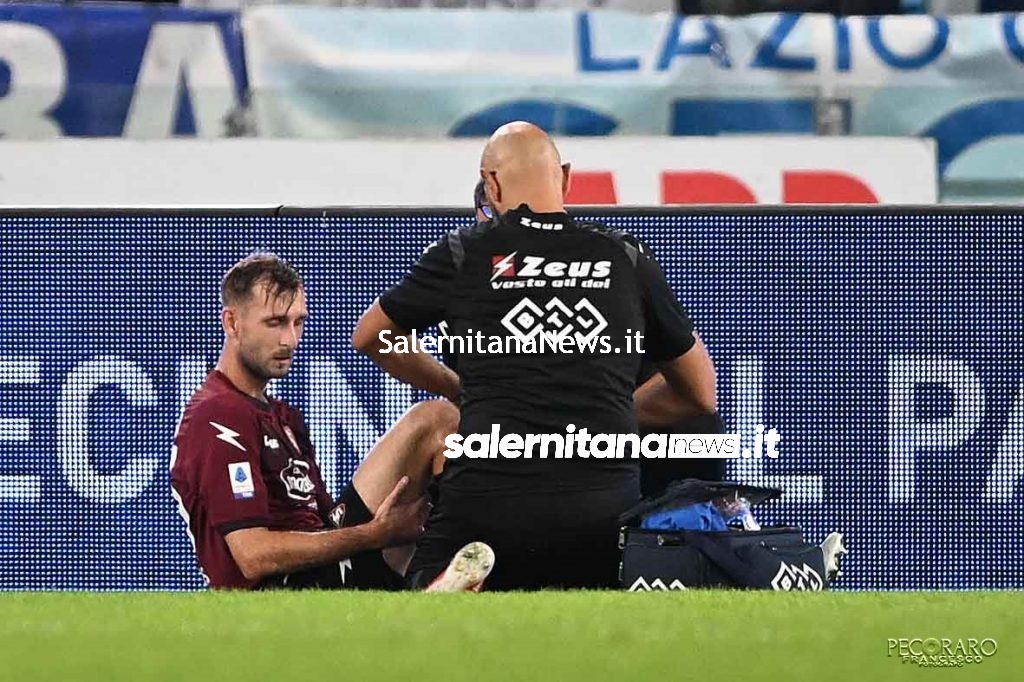 Lazio Salernitana infortunio gyomber