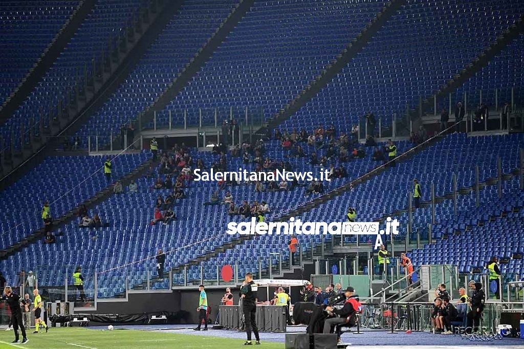 Lazio Salernitana tifosi salernitana presenti
